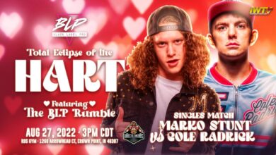 BLP Total Eclipse Of The Hart Results (8/27): Billie Starkz, Marko Stunt, Big Damo In Action