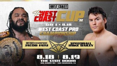 West Coast Pro The West Coast Cup Night 1 Results (8/18): Mike Bailey, Jacob Fatu, More In Action