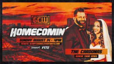GCW Homecoming 2022 Part 2 (8/14) Results: Cardonas Renew Vows, BUSSY, Maki Itoh, More Compete