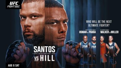 UFC Vegas 59 Results, Live Coverage, and Discussion: Jamahal Hill KO’s Thiago Santos!
