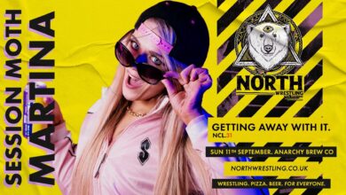 North Wrestling Getting Away With It Results (9/11): Joe Hendry, Session Moth Martina In Action