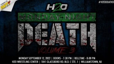 H2O Monday Night Death Volume 3 Results (9/12): Matt Tremont, Brandon Kirk, More In Action