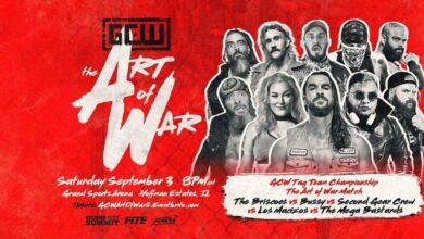 GCW The Art Of War Results (9/3): Five Team Art Of War Match Headlines