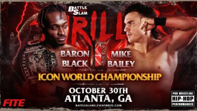 Battle Slam Thriller Results (10/30): Baron Black Faces Mike Bailey
