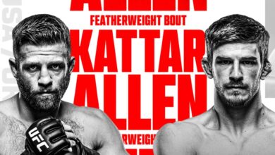 UFC Vegas 63 Results, Live Coverage, and Discussion: Arnold Allen Wins After Calvin Kattar Injures Leg In Main Event