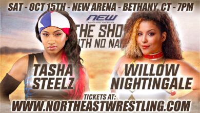 NEW The Show With No Name Results (10/15): Willow Nightingale Faces Tasha Steelz, Matt Taven Competes