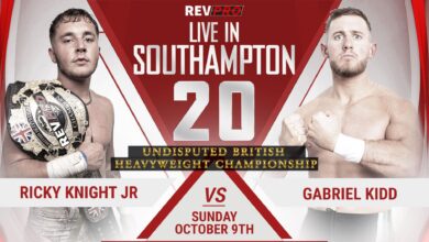 RevPro Live In Southampton 20 Results (10/9): Gabriel Kidd Faces Ricky Knight Jr.