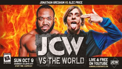 JCW vs. The World Stream And Results (10/9): Jonathan Gresham, Tony Deppen, Shazza McKenzie In Action