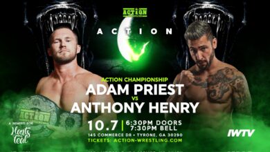 ACTION Wrestling ACTION! Results (10/7): AC Mack, Shazza McKenzie, Adam Priest, In Action