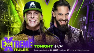 WWE Extreme Rules 2022 – Matt Riddle vs. Seth “Freakin” Rollins – Fight Pit Match Result