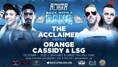 WrestlePro Alaska Back With A Bang (10/4): The Acclaimed, Orange Cassidy, Sonny Kiss In Action