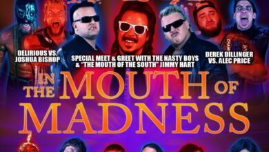 AIW In The Mouth Of Madness Results (10/1): Joshua Bishop Faces Delirious