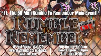 CWE Rumble To Remember Results (11/25-27): Davey Boy Smith Jr In Action