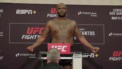 UFC Vegas 65: Lewis vs. Spivac Weigh-In Results