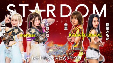STARDOM Goddess of Stardom Tag League Day 4 (11/6/22): Karate Brave, meltear, And More