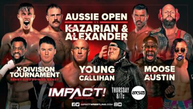 IMPACT Wrestling (11/3/22) Results: Frankie Kazarian And Josh Alexander Team Up Against Aussie Open