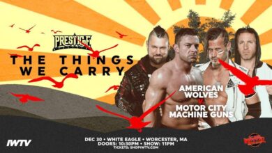 Prestige Wrestling The Things We Carry Results (12/30): Motor City Machine Guns Face American Wolves