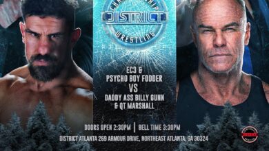 Championship District Wrestling Results (12/18): Billy Gunn And QT Marshall Face EC3 And Fodder