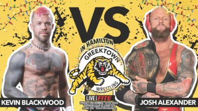 Greektown Wrestling Hardcore Holiday Night One Results (12/16): Josh Alexander Faces Kevin Blackwood