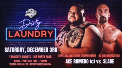 Limitless Dirty Laundry Results (12/3): Ace Romero, Kylie Rae, WorkHorsemen In Action
