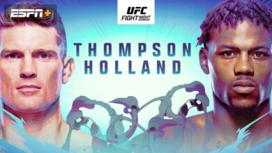 UFC Orlando Results, Live Coverage, and Discussion: Stephen Thompson Stops Kevin Holland!