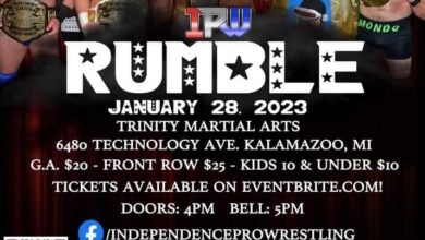 IPW Rumble Results (1/28): Rumble Match, IPW Michiana Title Bout
