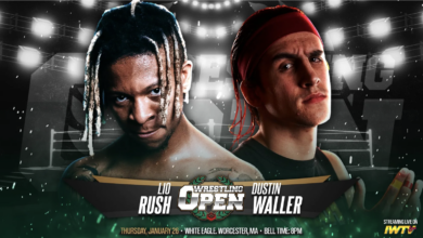 Wrestling Open Results (1/26): Lio Rush, Alec Price, Channing Thomas In Action