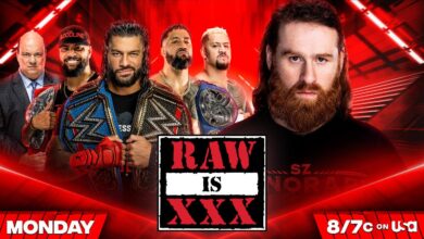 WWE RAW XXX (1/23/23) Results: Legends Appear, Title Bouts, Steel Cage Match, Trial Of Sami Zayn Set