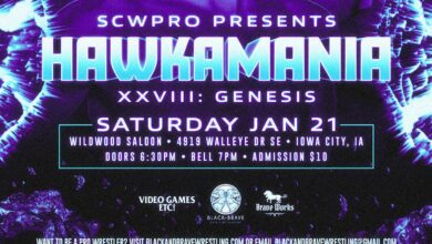 SCWPro Hawkamania XXVIII: Genesis Results (1/21): JT Energy Defends SCWPro Championship