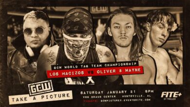 GCW Take A Picture Results (1/21): Los Mazisos Face East West Express