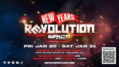 IMPACT Wrestling Spoilers From Kissimmee, FL (Taped On 1/21)