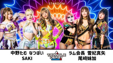 STARDOM Triangle Derby I Day 5 Results (1/14/23): Cosmic Angels vs. Rebel X Enemy