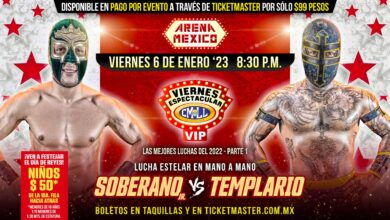 CMLL Viernes Espectacular (1/6/2023) Results: Templario vs Soberano Jr, Titan In Action & More.