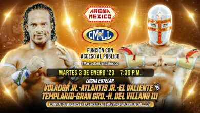CMLL Martes de Arena México (1/3/2023) Results: Atlantis Jr, Volador Jr, Marcela & More In Action