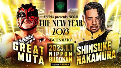 Pro Wrestling NOAH New Year 2023 Results (1/1): Shinsuke Nakamura Faces Great Muta, Jake Lee Appears