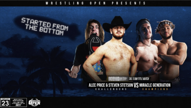 Wrestling Open Started From The Bottom Results (2/23): Miracle Generation Takes On Stetson Ranch