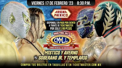 CMLL Viernes Espectacular (2/17/2023) Results: Mistico & Averno vs Soberano J & Templario & More.