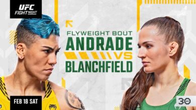 UFC Vegas 69 Results, Live Coverage, and Discussion: Erin Blanchfield Submits Jessica Andrade!