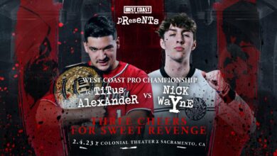 West Coast Pro Three Cheers For Revenge Results (2/4): Nick Wayne Faces Titus Alexander
