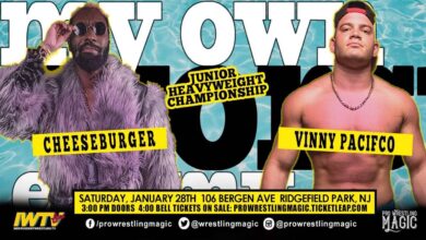 PWM My Own Worst Enemy Results (1/28): Vinny Pacifico Faces Cheeseburger