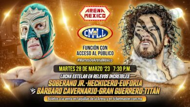CMLL Martes de Arena Mexico (3/28/2023) Results: Soberano Jr, Hechicero, Blue Panther, More Compete.
