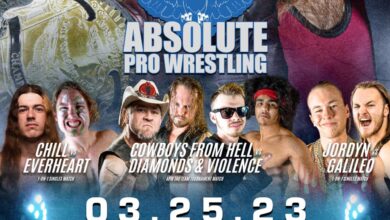 Absolute Pro Wrestling Results (3/25): Absolute Pro Title Bout Headlines