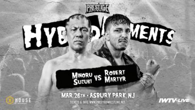 Prestige Hybrid Moments Results (3/26): Minoru Suzuki, Chris Sabin, Mike Bailey, More In Action