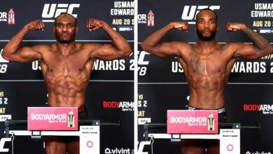 UFC 286 Weigh-In Results: Edwards vs. Usman 3