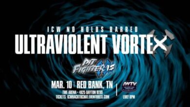 ICW No Holds Barred Pitfighter X15 Results (3/10): Matt Tremont, AKIRA, Hoodfoot, More In Action