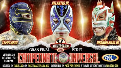 CMLL Viernes Espectacular (4/28/2023) Results: Atlantis Jr vs. Templario vs. Dragon Rojo Jr & More