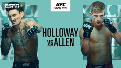 UFC Kansas City Results, Live Coverage, and Discussion: Max Holloway Edges Arnold Allen by Decision!