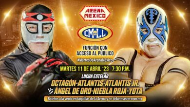 CMLL Martes de Arena Mexico (4/12/2023) Results: Atlantis & Octagon Team-Up, Hermanos Chavez & More