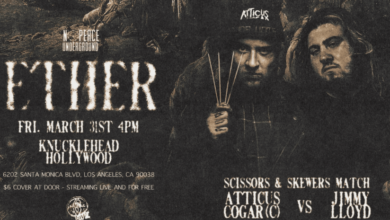 No Peace Underground Ether Results (3/31): Atticus Cogar Faces Jimmy Lloyd