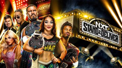 NXT Stand & Deliver (4/1/2023) Results: Bron Breakker vs Carmelo Hayes, Dragon Lee & More Compete.